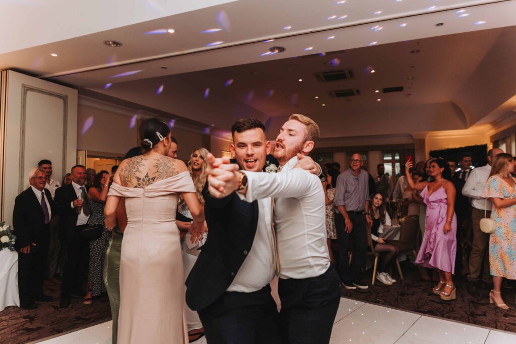 guests dancing