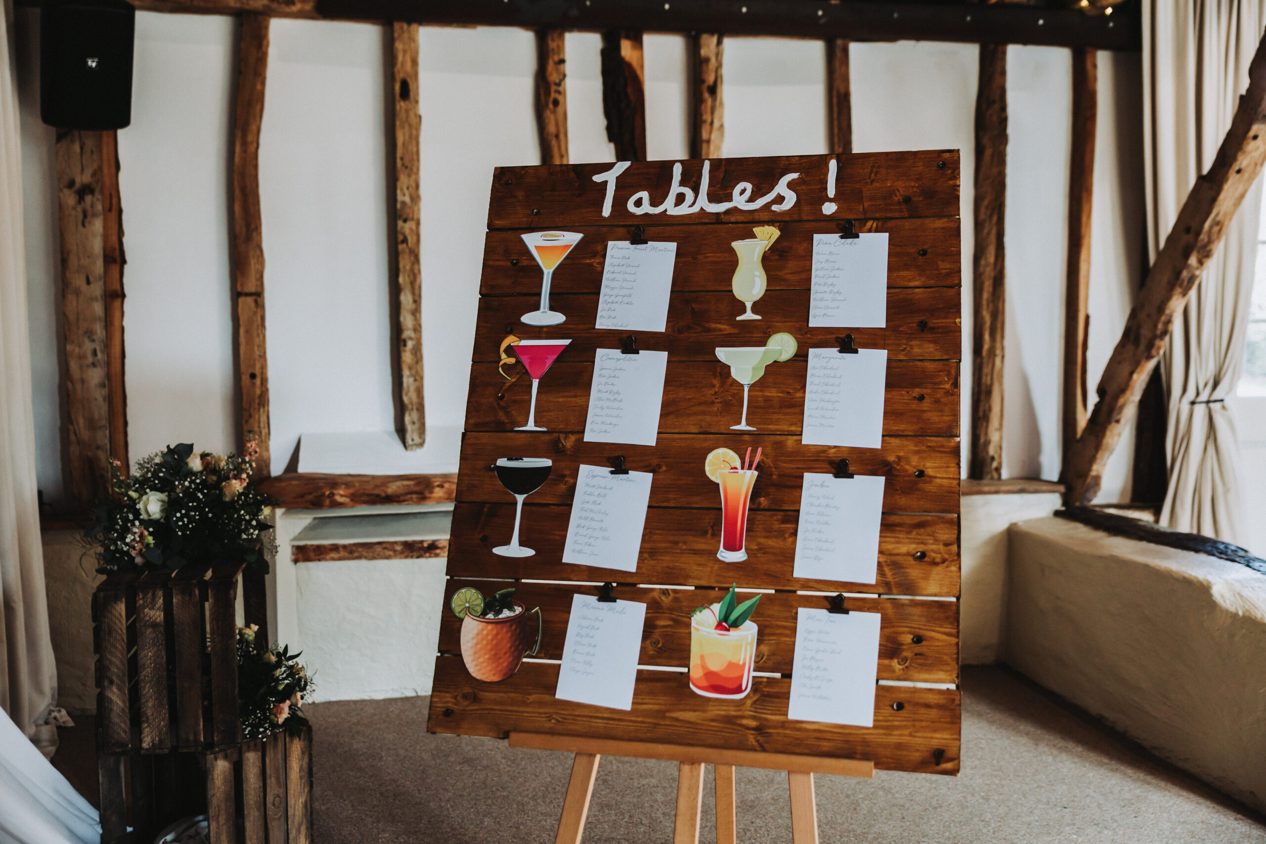 cocktail table plan
