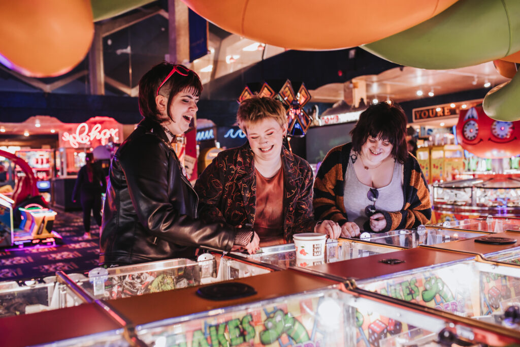 lgbtq+ photographer at southsea arcade