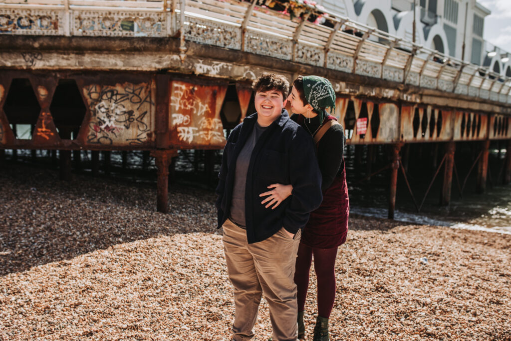 lgbtq+ photographer at southsea pier