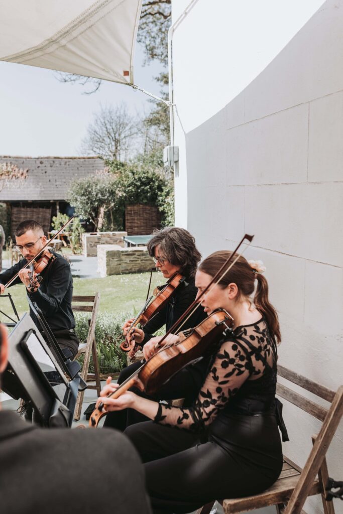 string quartet at treseren cornwall