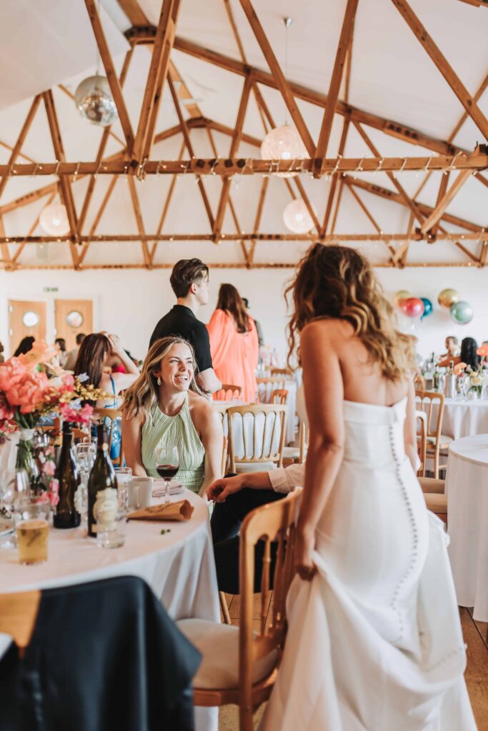 wedding breakfast at the green cornwall