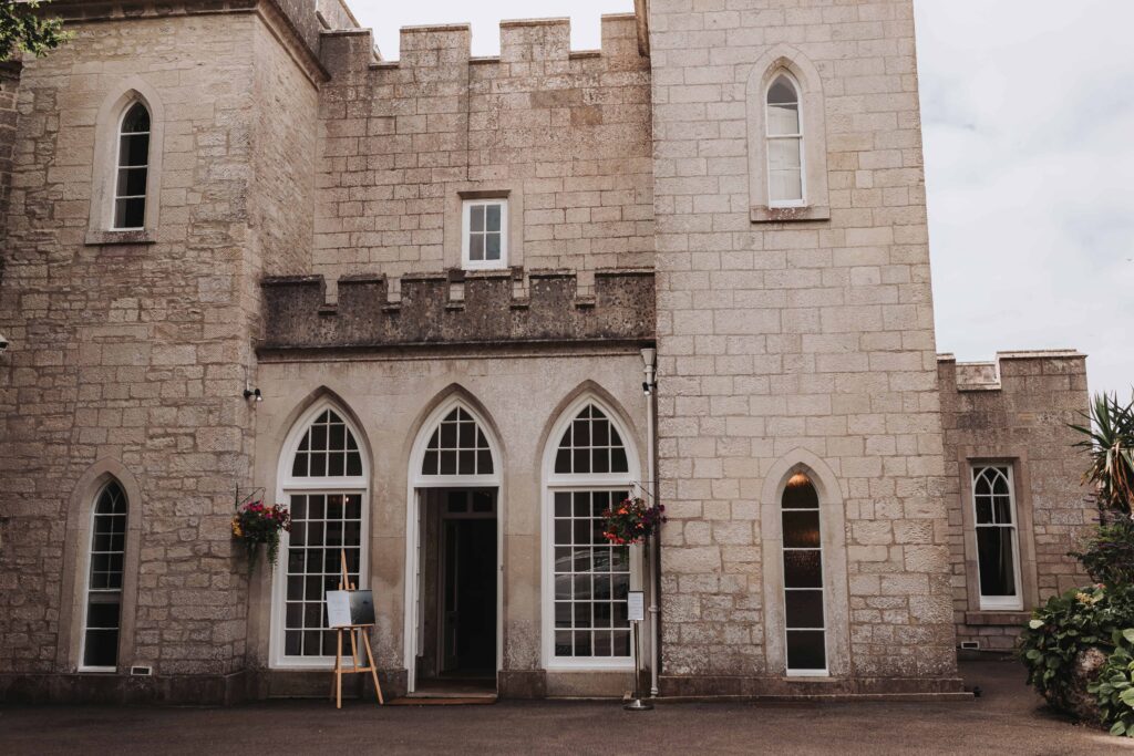 front view of pennsylvania castle estate