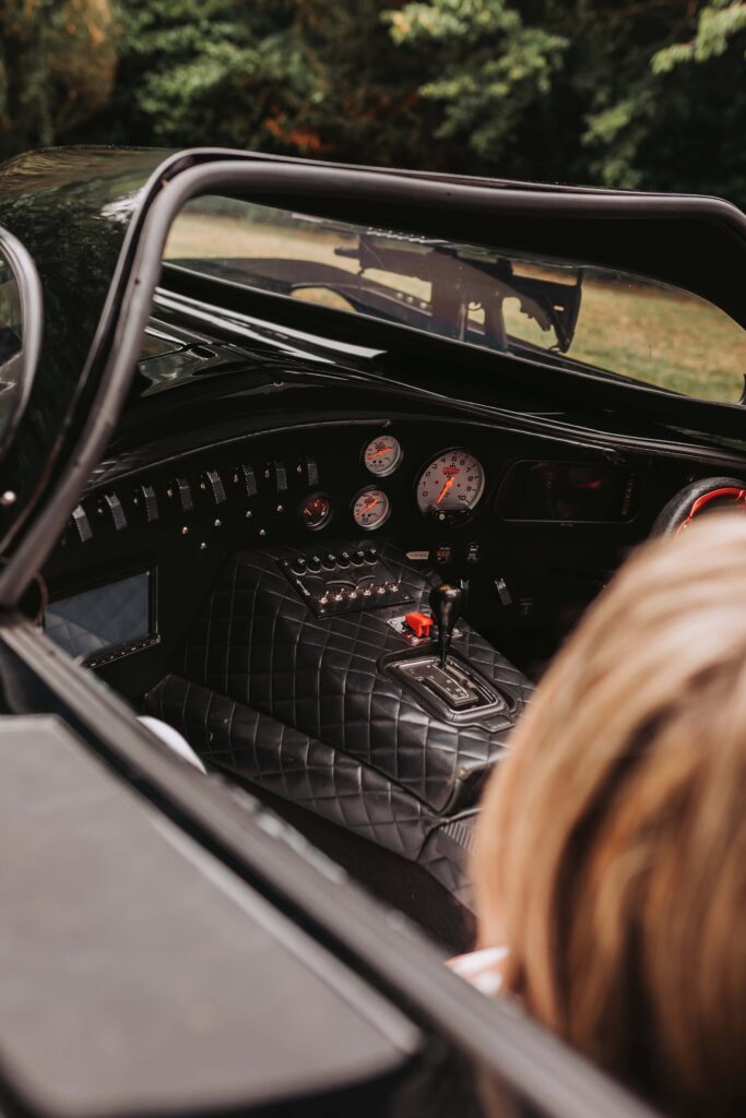 inside of batmobile