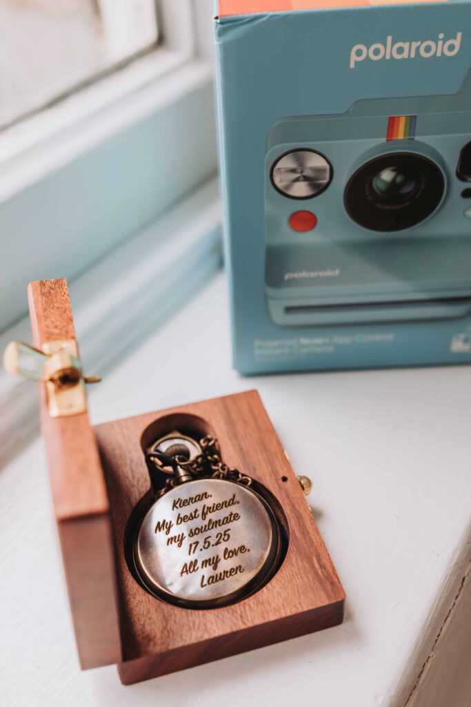 gifts from bride and groom