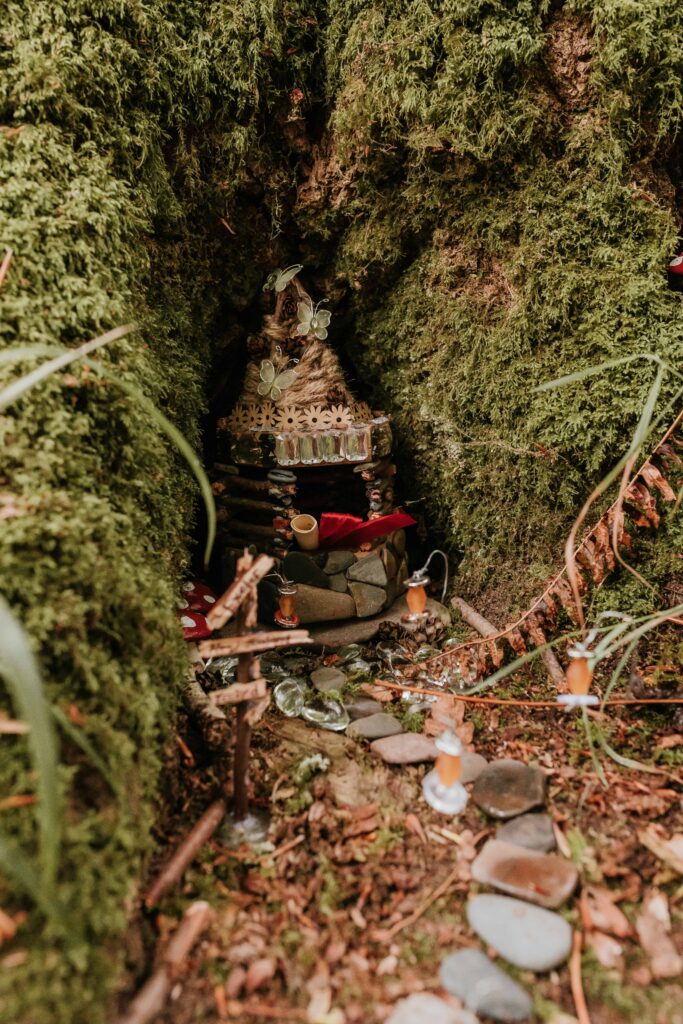handmade fairy house