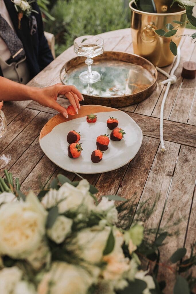 chocolate covered strawberries