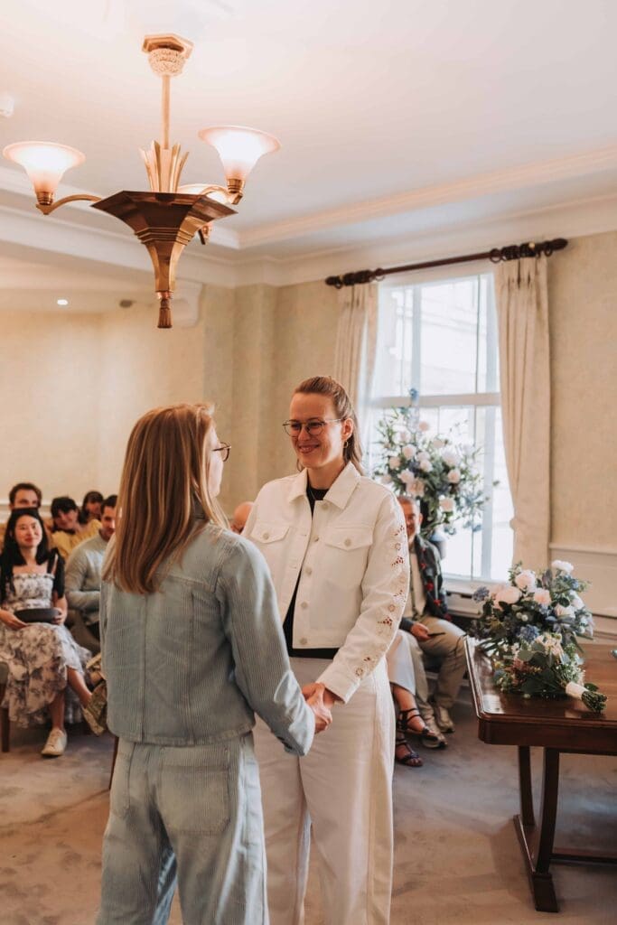 ceremoy at wandsworth town hall wedding